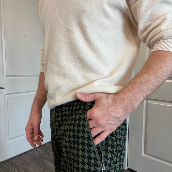 adidas Green and Black Cargo Pants - Picture 2 of 12